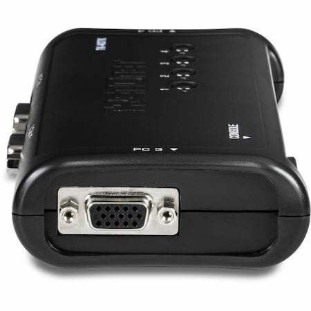 Trendnet 4-PORT USB KVM SWITCH KIT INCLUDE 4 X KVM CABLES TK-407K