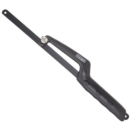 Vulcan Hacksaw, 12 in L Blade, 24 TPI, Steel Blade, Plastic Frame, Plastic Handle JLO-002