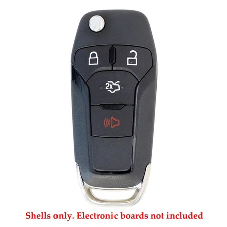 Aks Keys 2013 - 2016 Ford Fusion Remote Flip Key Shell for FCC# N5F-A08TAA RS-FORD-41