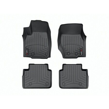Weathertech Black, Front and Rear Floorliners 4417821-4416962