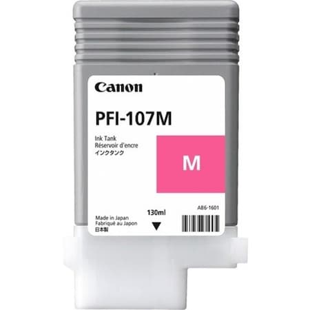 Canon PFI107M Genuine OEM Magenta Inkjet Cartridge 130ml 6707B001