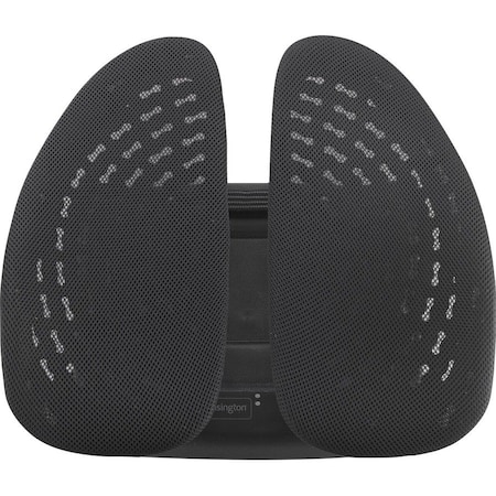 Kensington SmartFit Conform Back Rest - Black - Fabric - TAA Compliant K60412WW