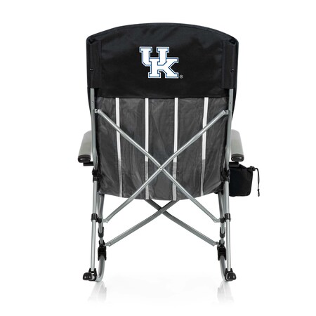 NCAA Kentucky Wildcats Outdoor Rocking Camp Chair - XL Heavy Duty Camping Chair