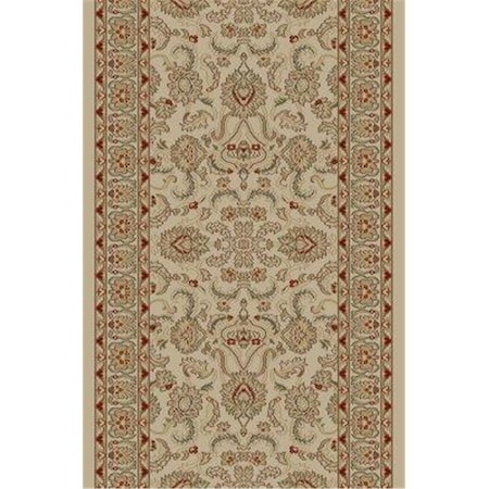 Concord Global Trading 9 ft. 3 in. x 12 ft. 6 in. Ankara Oushak Ivory 61728