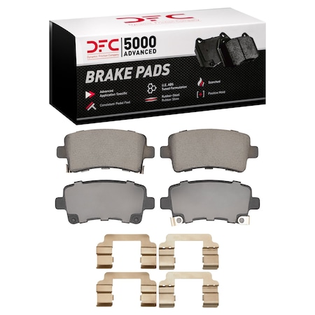 Dfc 5000 Advanced Disc Brake Pad Set, 1552-1430-01
