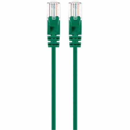 Intellinet Network Solutions CAT6 U/UTP SLIM NETWORK PATCH CABLE, 1 FT., GREEN 743402
