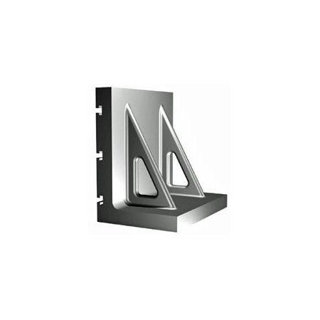 Suburban T-Slotted Webbed Angle Plate, 24in, 24in, 12in TAP-122424