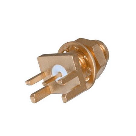 Johnson SMA Jack End Launch Bulkhead Round Contact 142-0721-871