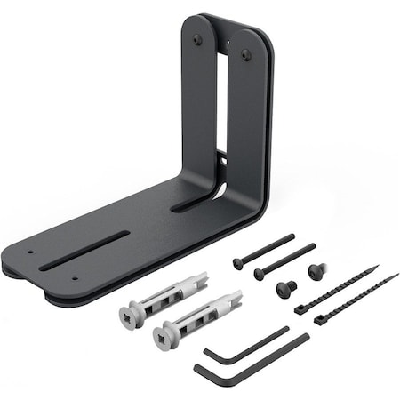 Heckler Design Wall Mount for Video Conferencing Camera - Black Gray - Steel H599-BG