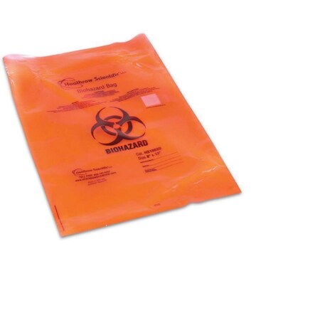 Jorgensen Laboratories BioHazard Bag, 100PK J0724