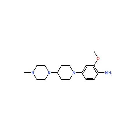 Ak Scientific 2-Methoxy-4-[4-(4-methylpiperazin-1-yl)piperidin-1-yl]aniline (1g), CAS 761440-75-9 W8317-1g