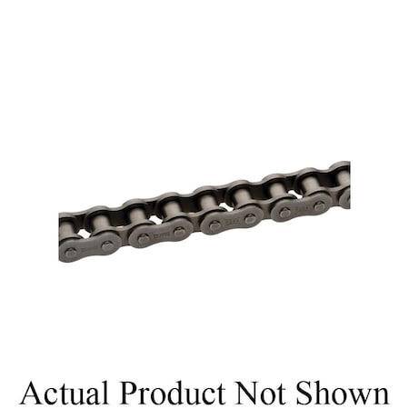 Tsubaki Roller chain, 50 ft OAL, 3/8 in Pitch, 0.2 in Dia x 0.188 in W Roller 35NPTWR500