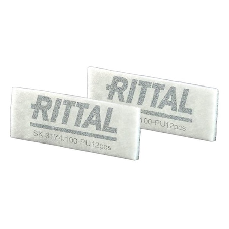 Rittal Filter For 3138, 3139, 3140, 3141, 12 pcs 3174100