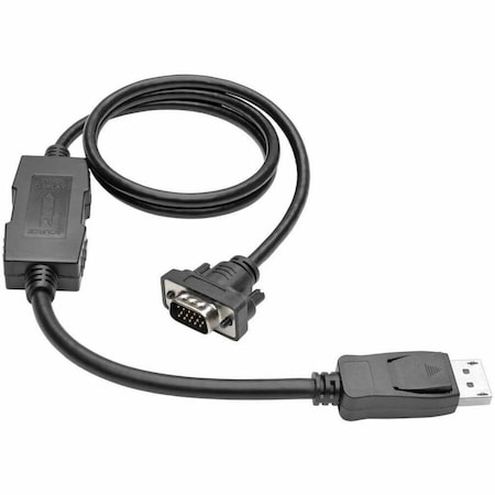 Tripp Lite DPort Cable, 1.2, VGA, Adapter, M/M, 3ft P581-003-VGA-V2
