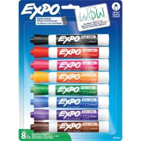 Expo Dry Erase Marker Set, Assorted Colors 80678A