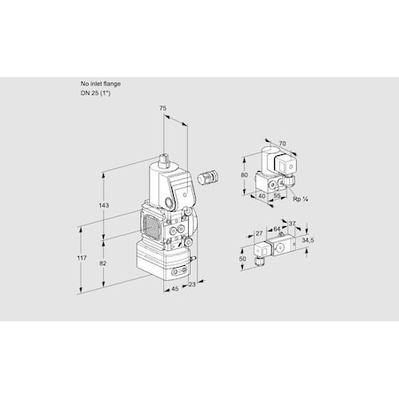 Honeywell Kromschroder VAD1-/25R/NW-100A KS88000897
