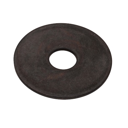 Zoro Select Flat Washer, For Screw Size 5/16 in , Stainless Steel Black Oxide Finish Z0465-188-BOX
