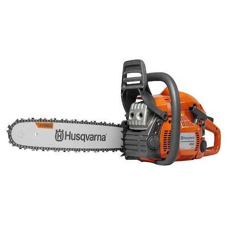 Husqvarna 970 61 31‑18 Chainsaw, Gasoline, 3.06 cu-in Engine Displacement, 2-Stroke, X-Torq Engine, 20"L Bar 970613118