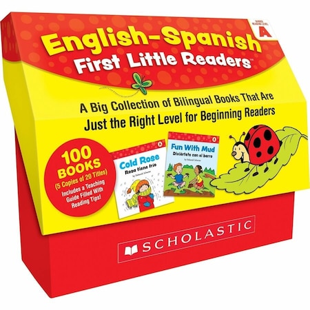 Scholastic First Little Readers Book Set, English-Spanish, Level A, 100 ct 133866803X