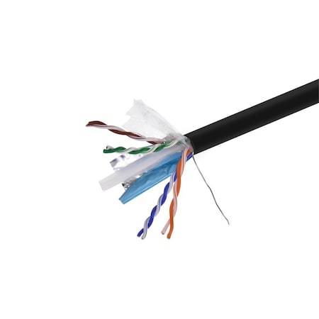 Monoprice Data Cable, 1000 ft. L, Black Jacket 18609