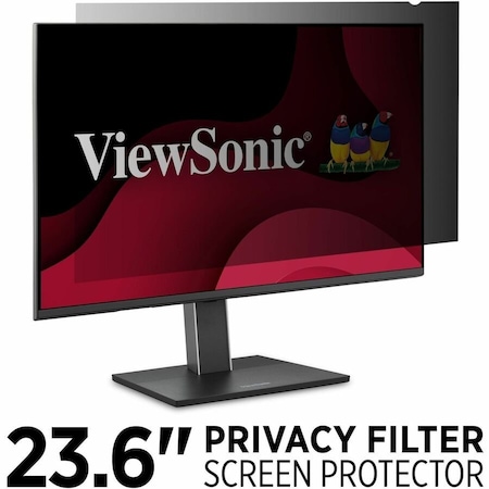 Viewsonic Privacy Filter Screen Protector Black - Privacy Filter Screen Protector Black VSPF2360
