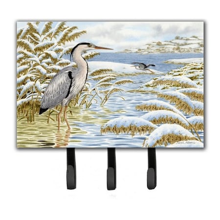 Carolines Treasures Blue Heron by the Water Leash or Key Holder ASA2191TH68
