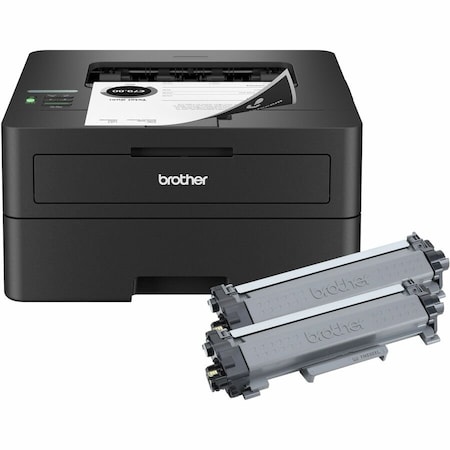 Brother Mono Laser Multifunction Printer, 34 ppm, Duplex, Ethernet/Wireless HL-L2460DWXL
