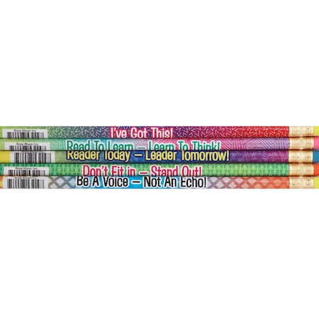 Moon Products Motivate Me Pencils Assortment, 144PK 53229B