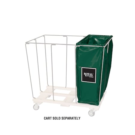 Royal Basket Trucks Drop-In Divider, 18 bu, Green G18-EEX-R3N
