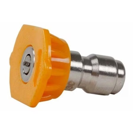 Forney High-Pressure Nozzle, 15 deg Angle, Stainless Steel 75159