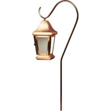 Feeltheglow 12V JC Hanging Lantern Path Light - Copper FE2944737