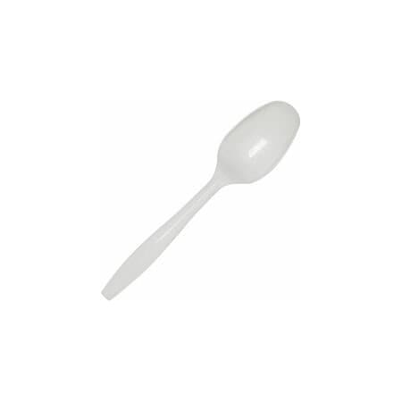 Dixie Spoon, Spoon, 1 x Spoon, Disposable, White, 24PK SSS21P