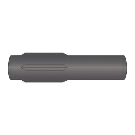 Huyett Type H Grooved Pin, Alloy Steel, 0.219 in Dia x 0.217 in Small End Dia x 0.750 in Length GPA-0218-0750-H