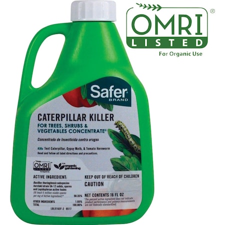 Safer 16 Oz. Concentrate Caterpillar Killer 5163-6