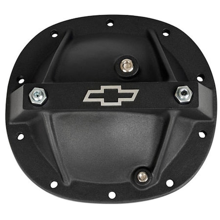 Powerplay Bowtie Differential Cover GM 7.5 10 Bolt, Black Crinkle PO744023