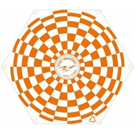 Toys4.0 Model Rocket Recovery 12 in. Plastic Parachute TO2491780