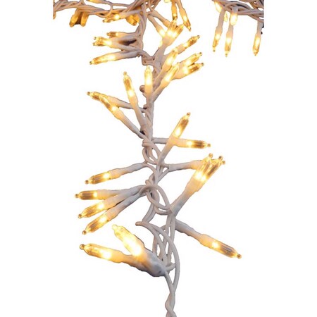 Celebrations LED Mini Clear 200 ct String Christmas Lights 9 ft. KA404914