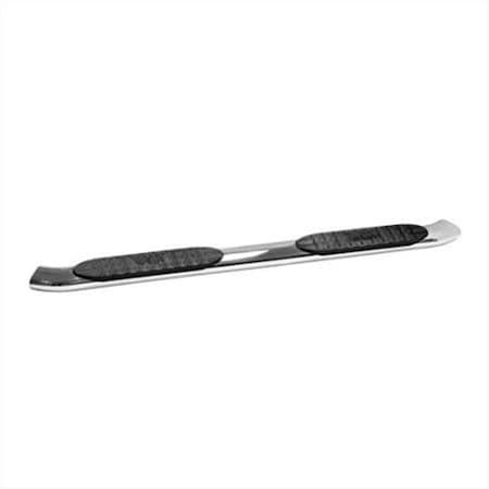 Perfectpitch 5 in. Pro Traxx Cab Length Oval Step Stainless Steel Bars PE1232649