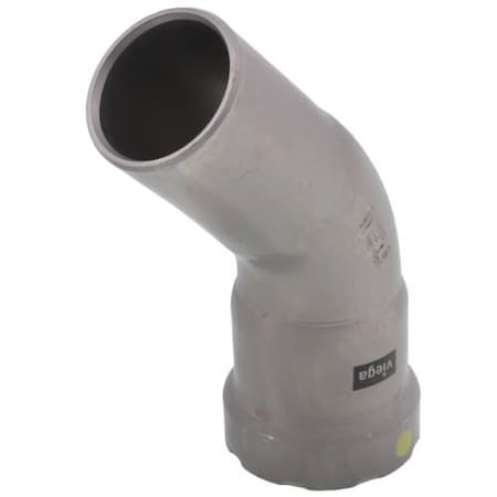 Viega MegaPressG 45 street elbow P 1.25 FTG IPS 1.25 carbon steel zinc-nickel coating 26116