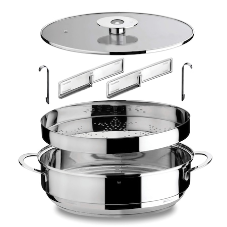 Mepra Officina Cucina Naturalmente w/Lid - 1 Piece - Stainless Steel 30156340