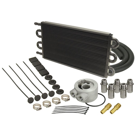 Derale 15502 Heavy Duty Engine Oil Cooler DER15502