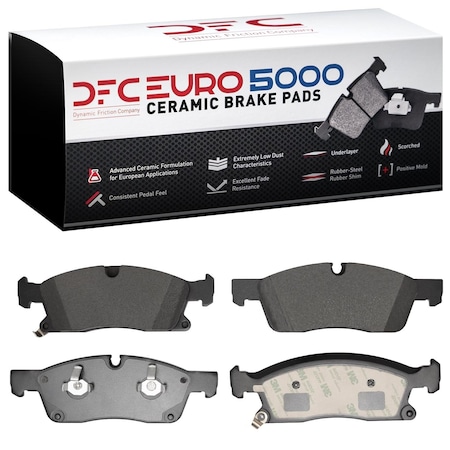 Dfc 5000 Euro Ceramic, Disc Brake Pad Set, 1600-1904-10
