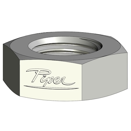Piper 3/8in. Bulkhead Locknut 1805-06