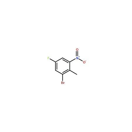 Ak Scientific 2-Bromo-4-fluoro-6-nitrotoluene (25g), CAS 502496-33-5 X4543-25g
