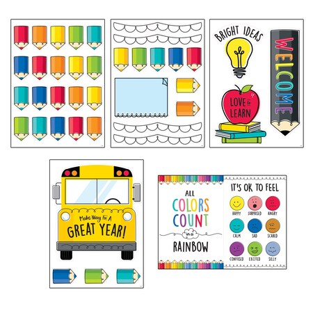 Creative Teaching Press Ready For School Bulletin Board Set 10871