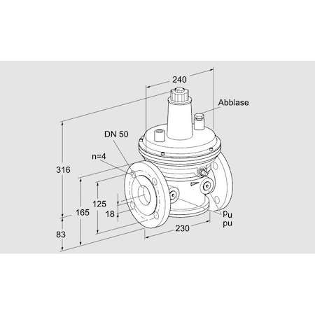 Honeywell Kromschroder REG, RELF, AND CIRC PRESS CTL, VAR 50F05 2Z KS86054045