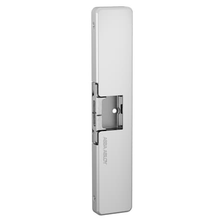 Adams Rite Fail Safe/Fail Secure, 12/24 Electric Strike, Grade 1, 1/2in Thick Strike Body, Satin Stainless Ste 7800-630