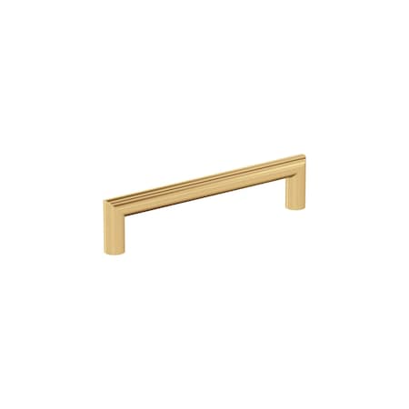 Amerock Revolve 5-1/16 inch 128mm Center-to-Center Champagne Bronze Cabinet Pull BP36853CZ