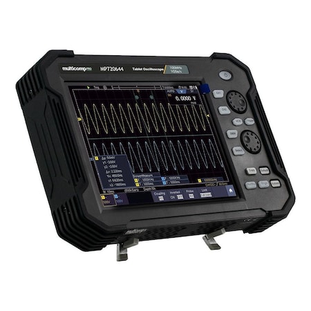 Multicomp Pro Oscilloscope, Tablet, Tablet Oscilloscopes, 2 Channel, 100 MHz, 1 GSPS, 40 Mpts MP720644 US