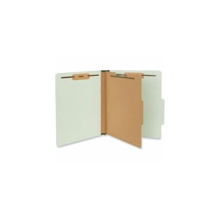 Universal Classification Folder, Letter, GryGrn, 10PK UNV10253